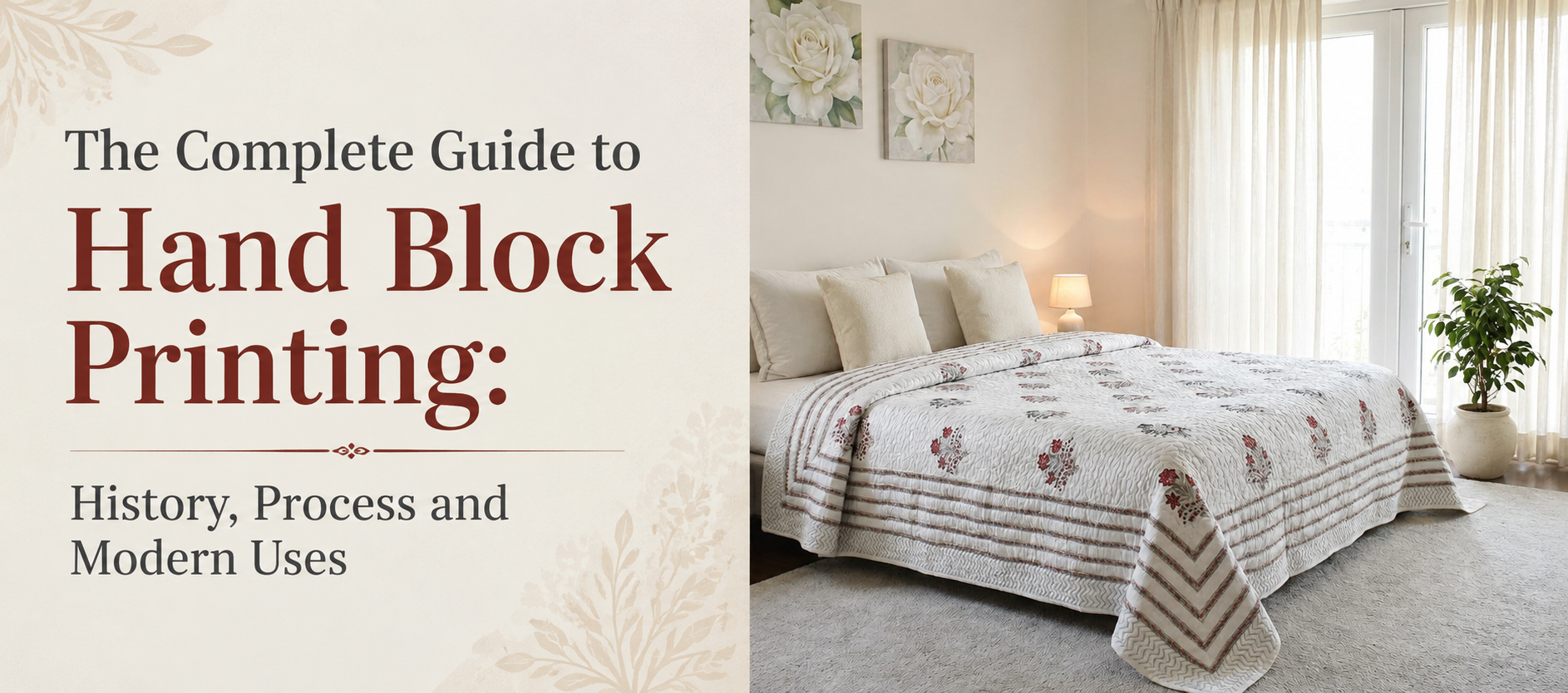 what is hand block printing