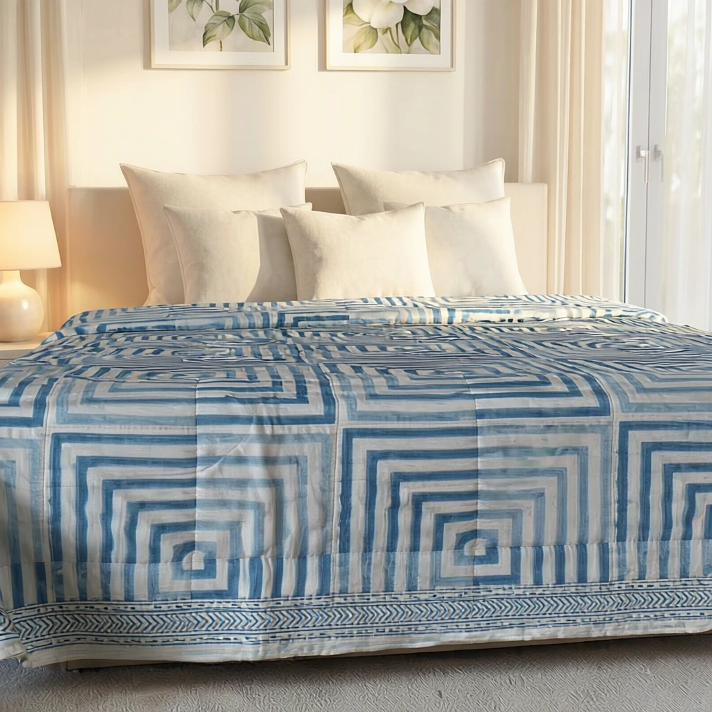 Quilted Bedspread Queen Size 100782