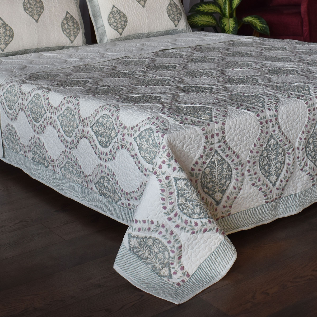 Quilted Bedspread King Size 100846