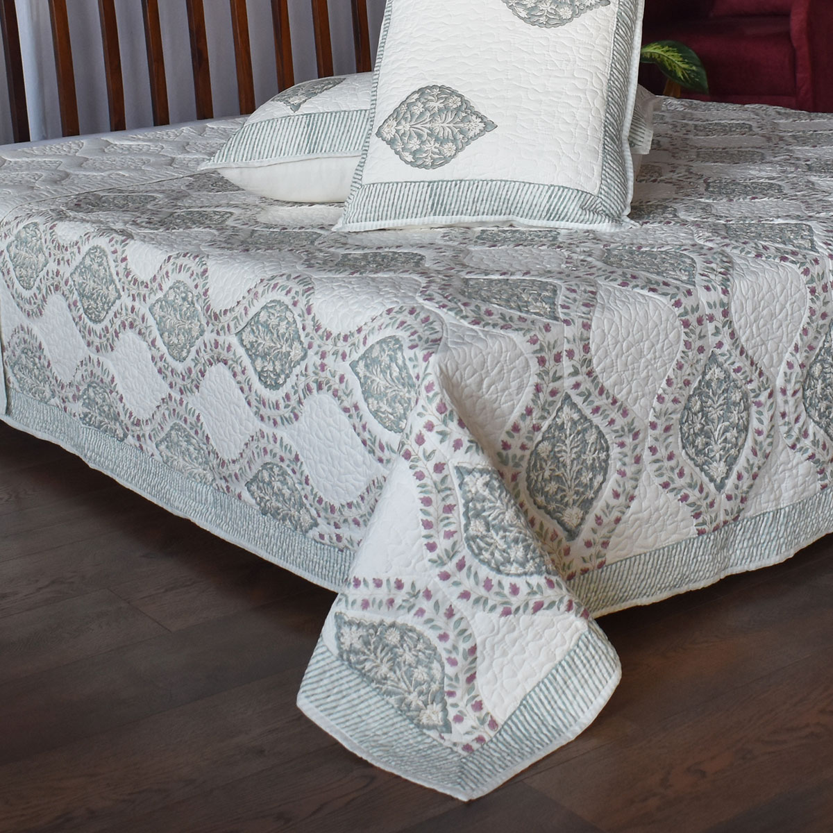 Quilted Bedspread King Size 100846