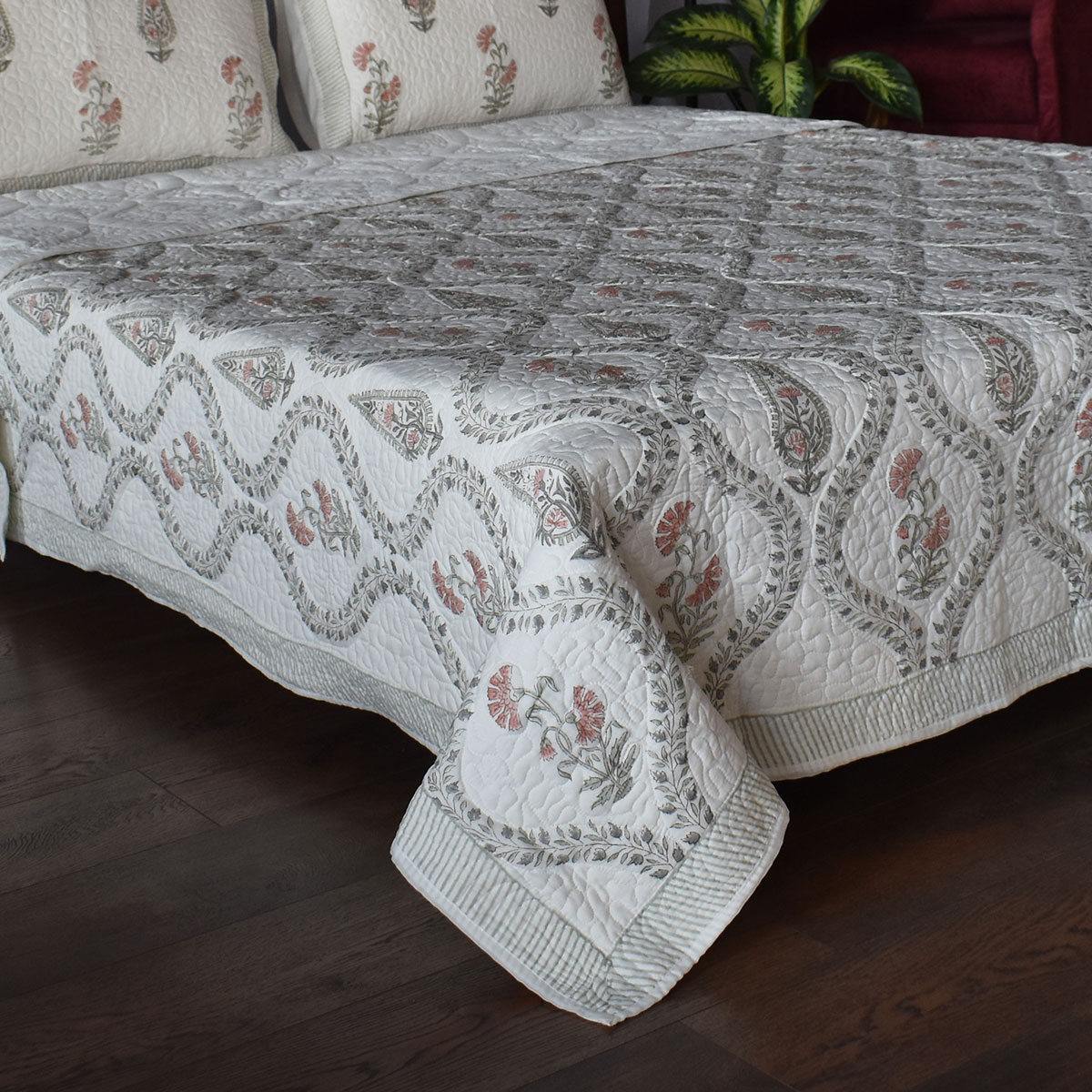 Quilted Bedspread King Size 100892