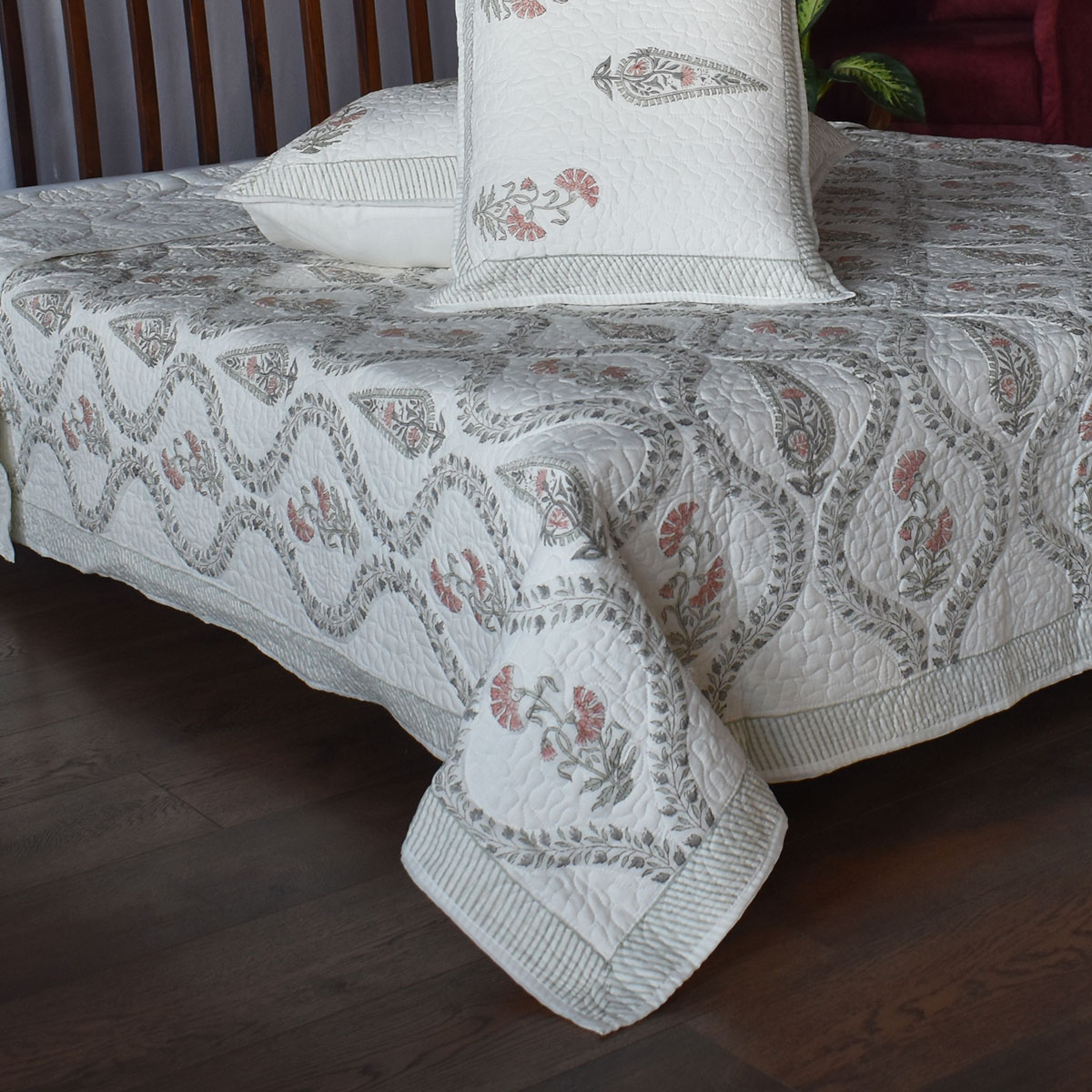 Quilted Bedspread King Size 100892