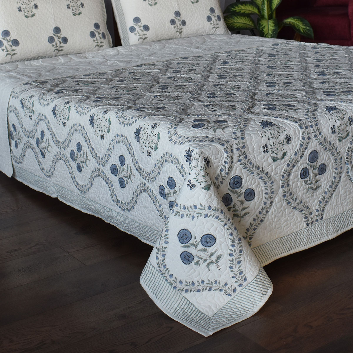Quilted Bedspread King Size 100986
