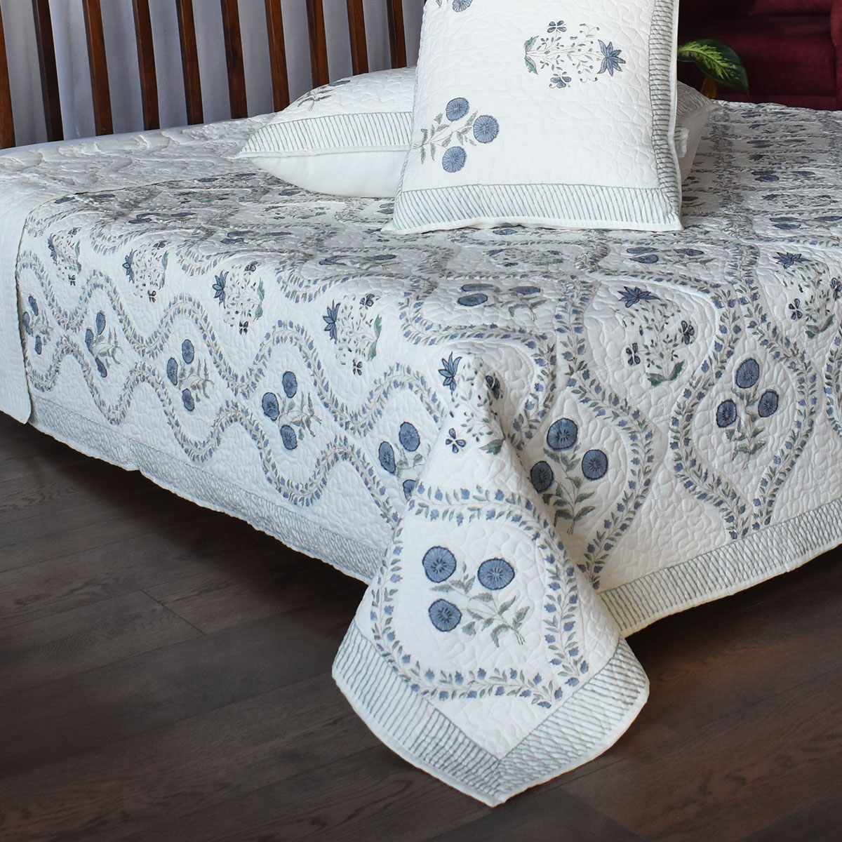 Quilted Bedspread King Size 100986