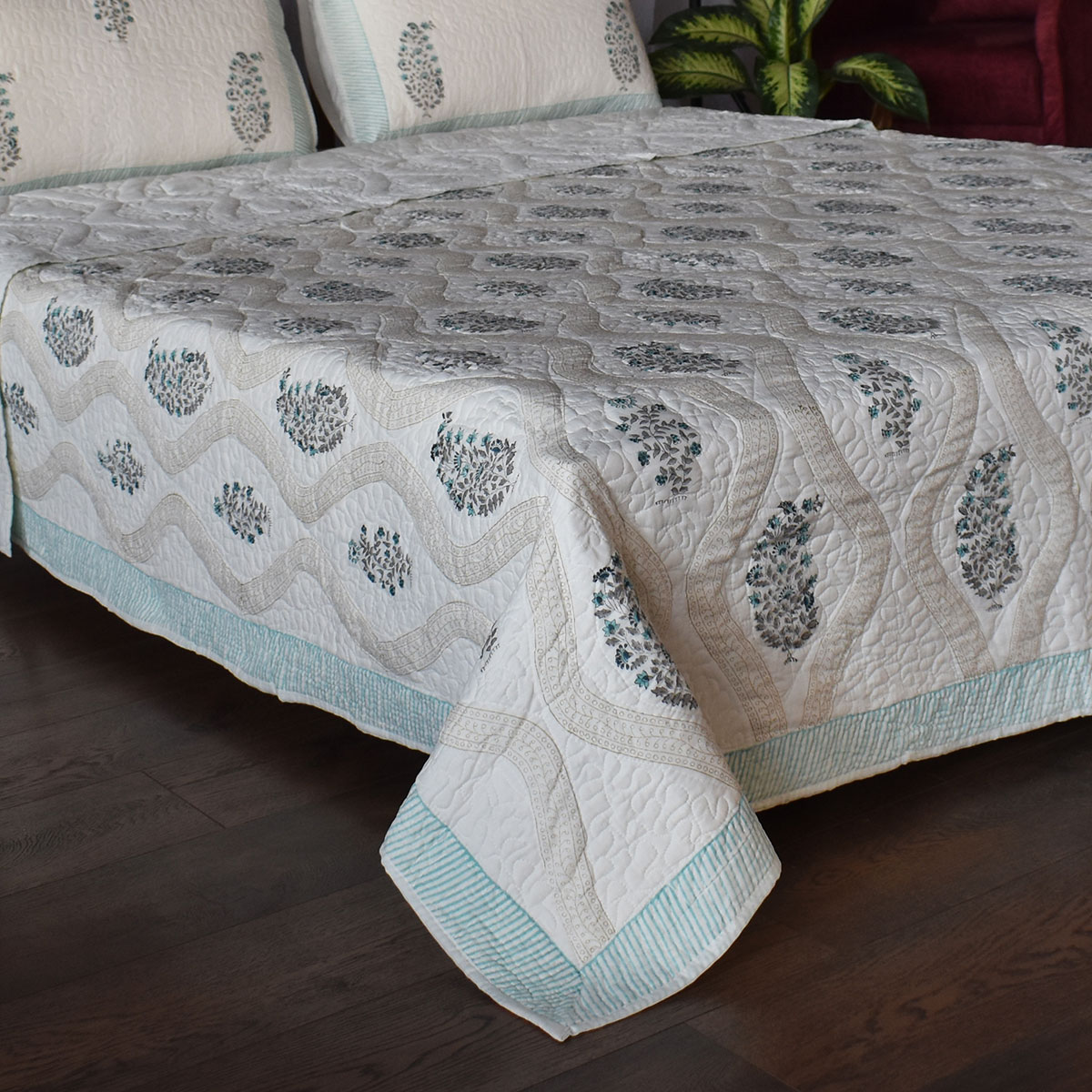 Quilted Bedspread King Size 100988