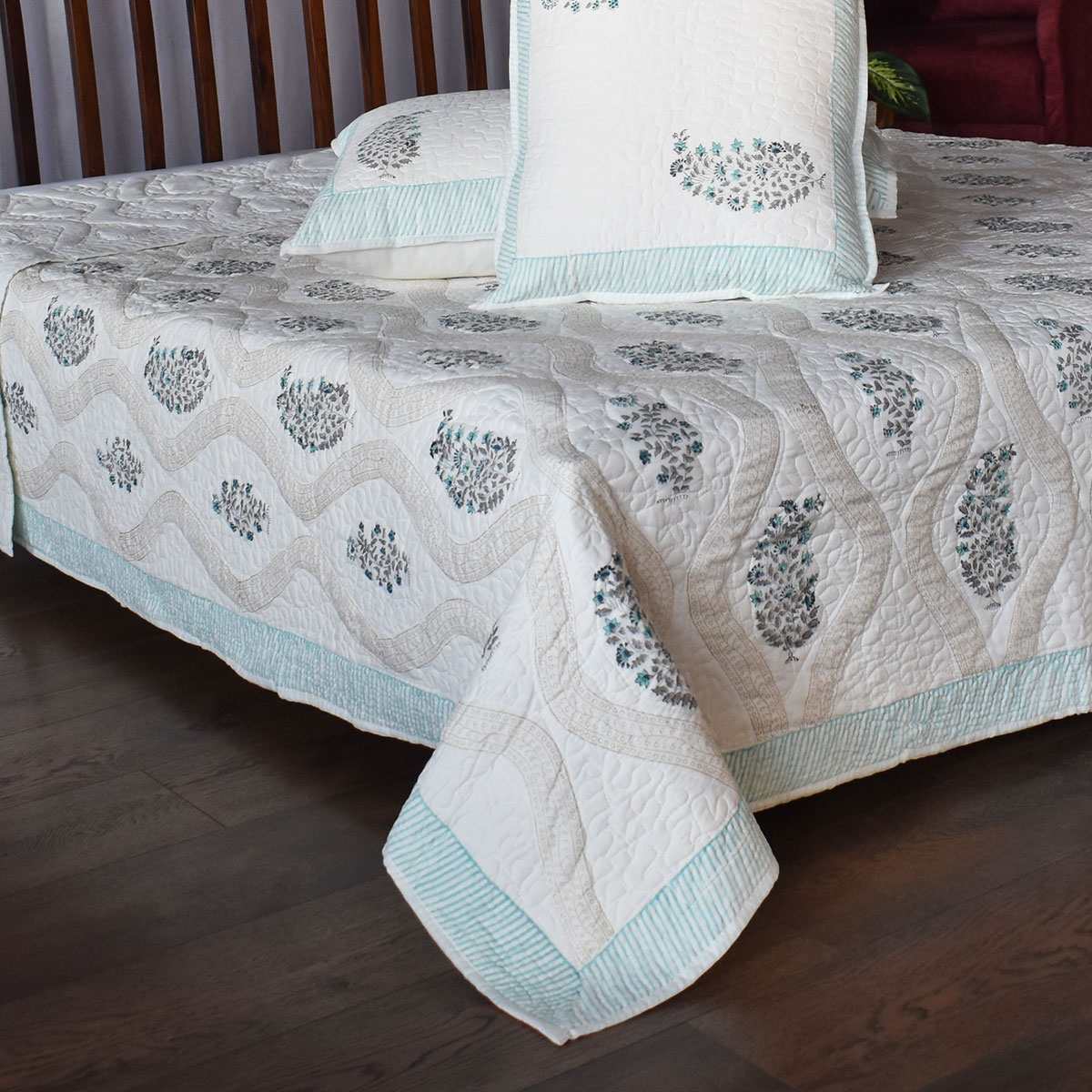 Quilted Bedspread King Size 100988