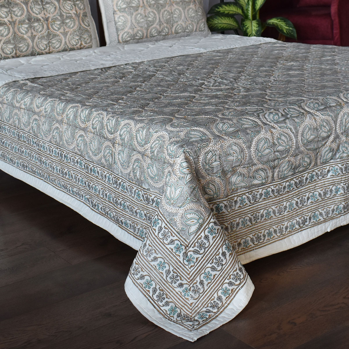 Quilted Bedspread King Size 100990