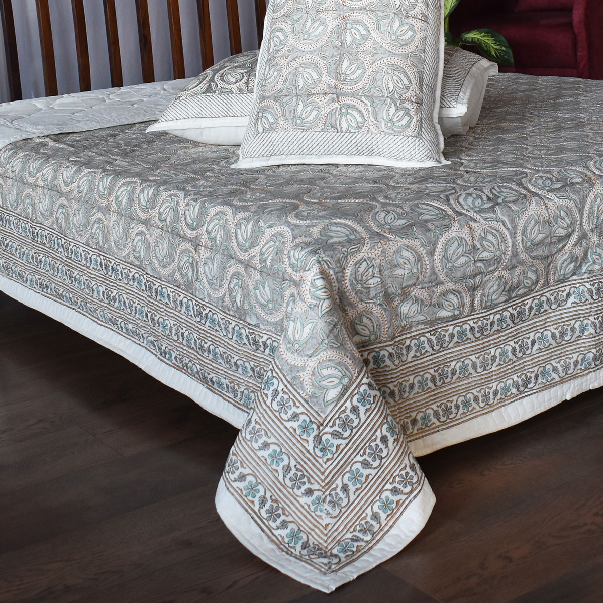 Quilted Bedspread King Size 100990