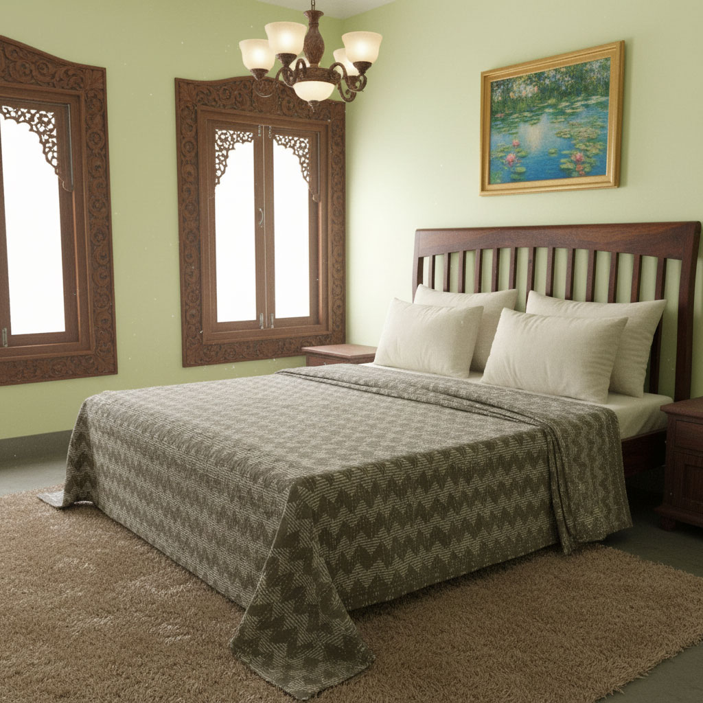 BAGRU Single Width Kantha Queen Size  103260