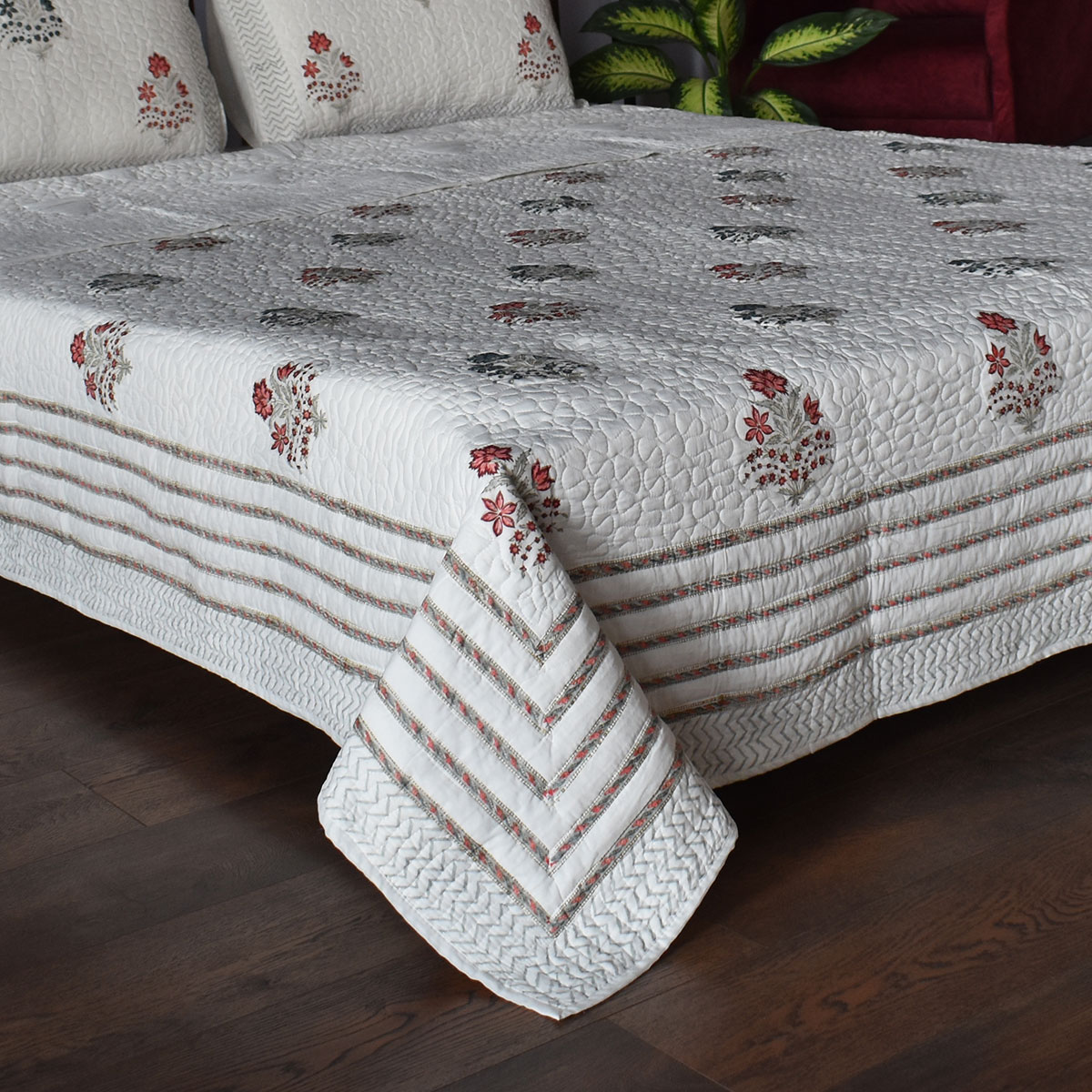 Quilted Bedspread Queen Size  202415