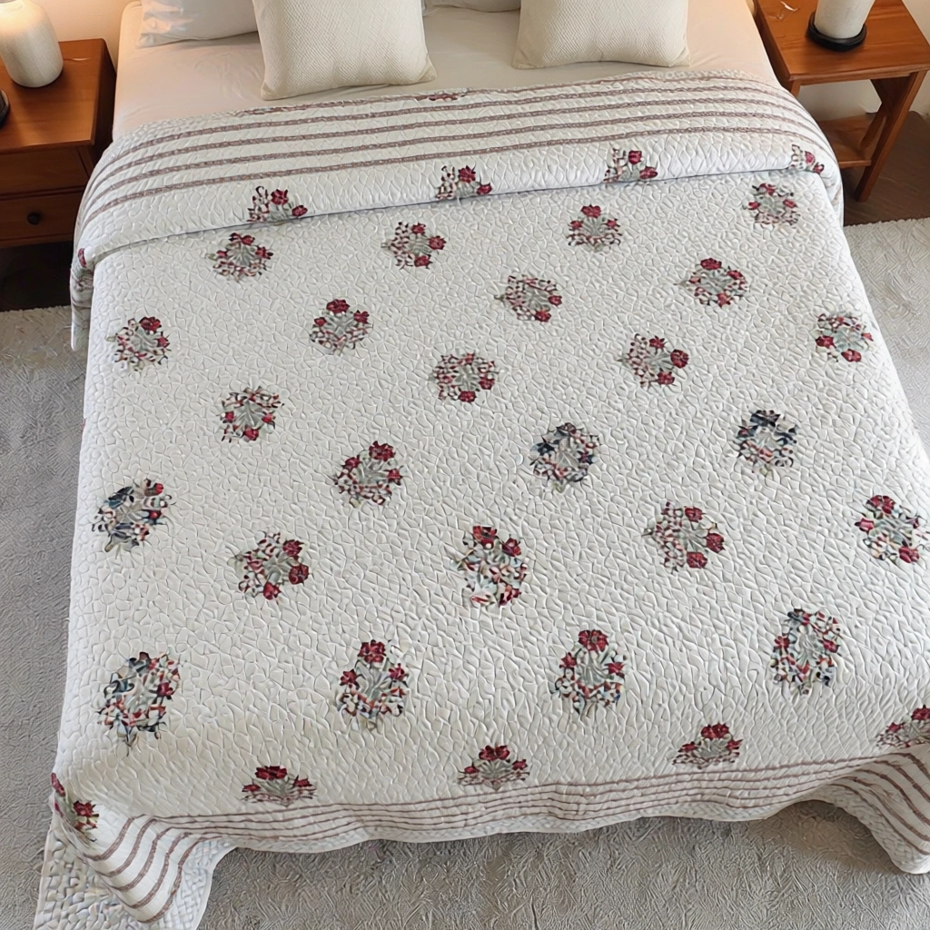 Quilted Bedspread Queen Size 202415
