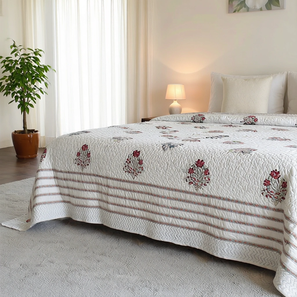 Quilted Bedspread Queen Size 202415
