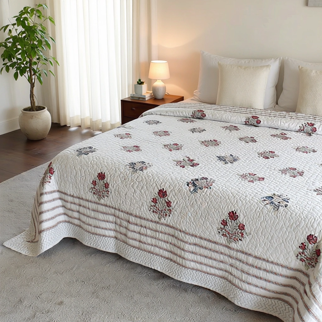 Quilted Bedspread Queen Size 202415