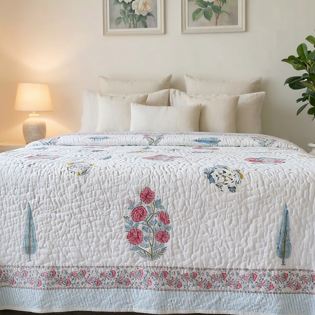 Quilted Bedspread Queen Size 202417