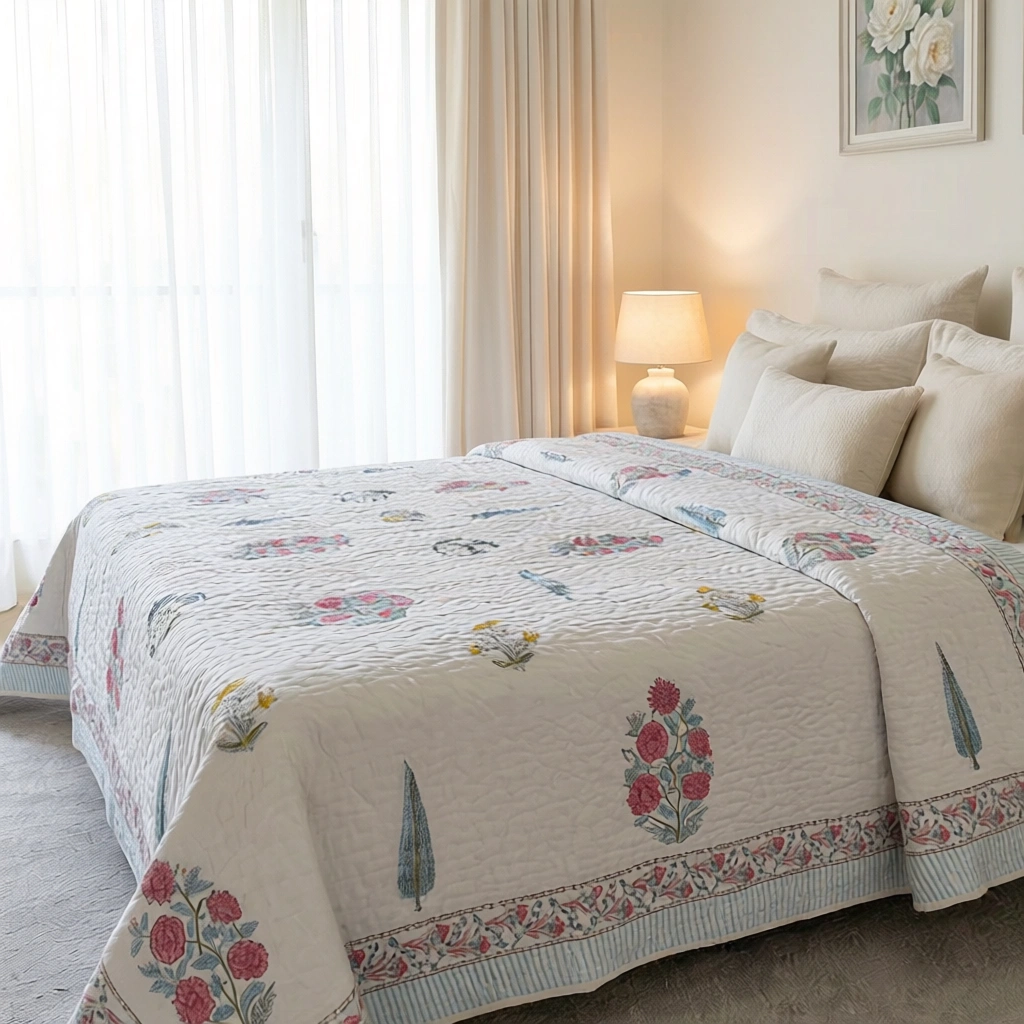 Quilted Bedspread Queen Size 202417