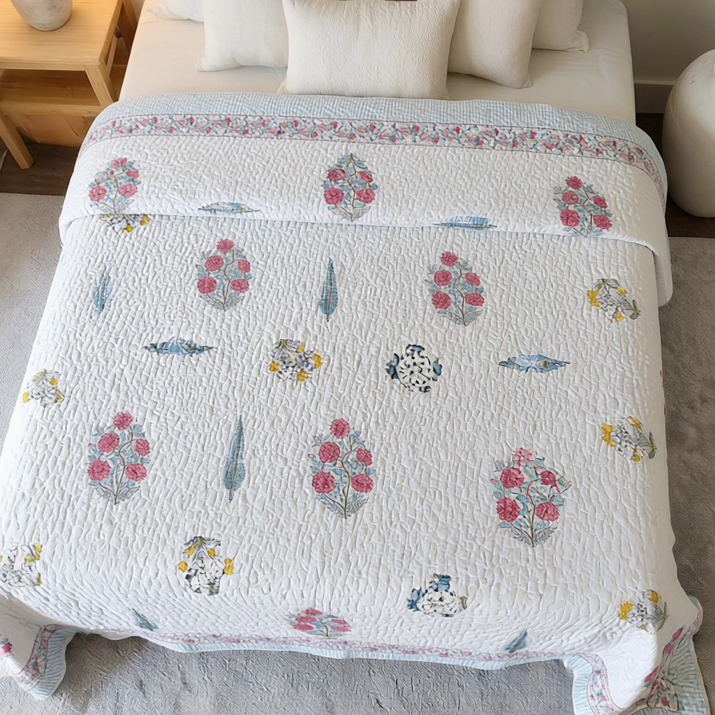 Quilted Bedspread Queen Size 202417