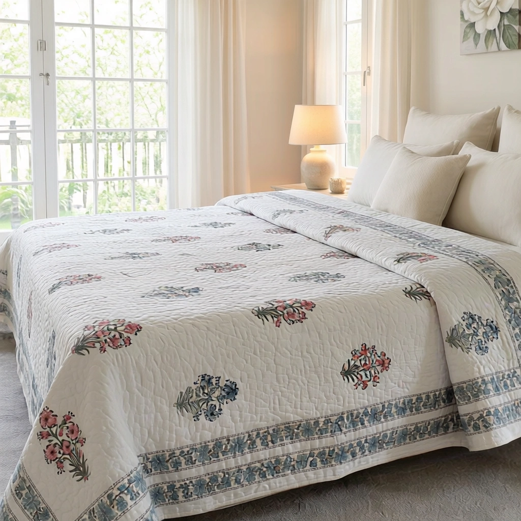 Quilted Bedspread Queen Size 202418