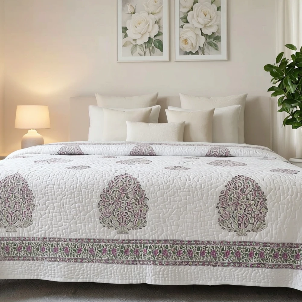 Image of Quilted Bedspread Queen Size | 202424