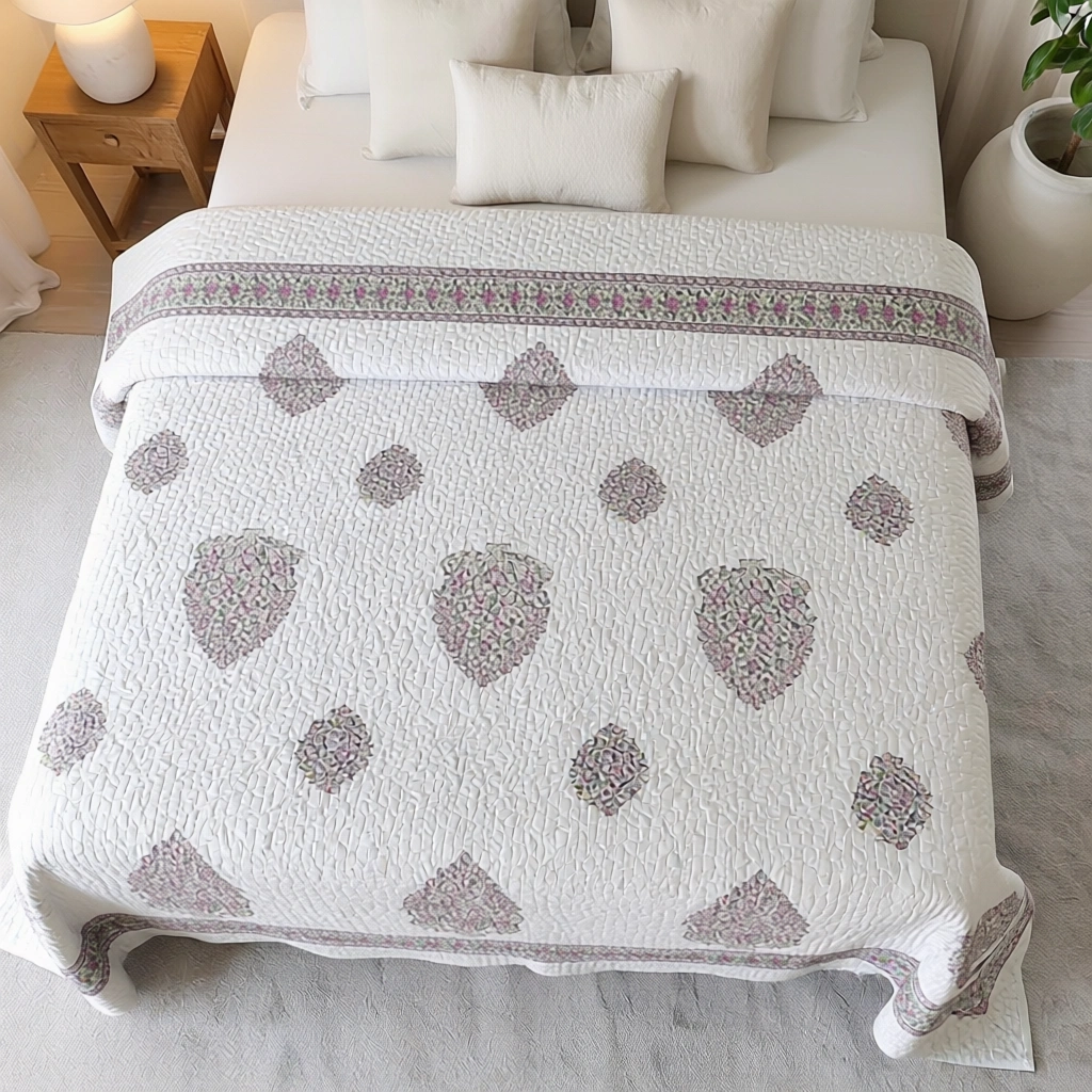 Quilted Bedspread Queen Size 202424