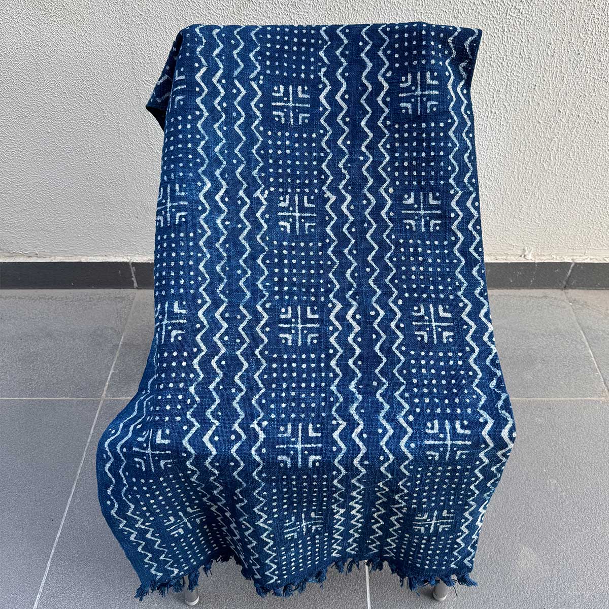 Cotton Throw with Tassel 251113