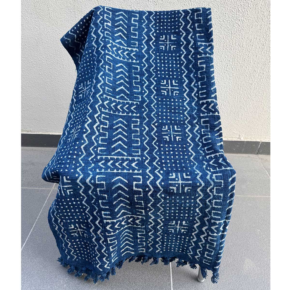 Cotton Throw with Tassel 251114