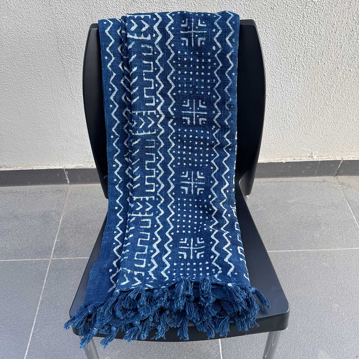 Cotton Throw with Tassel 251114