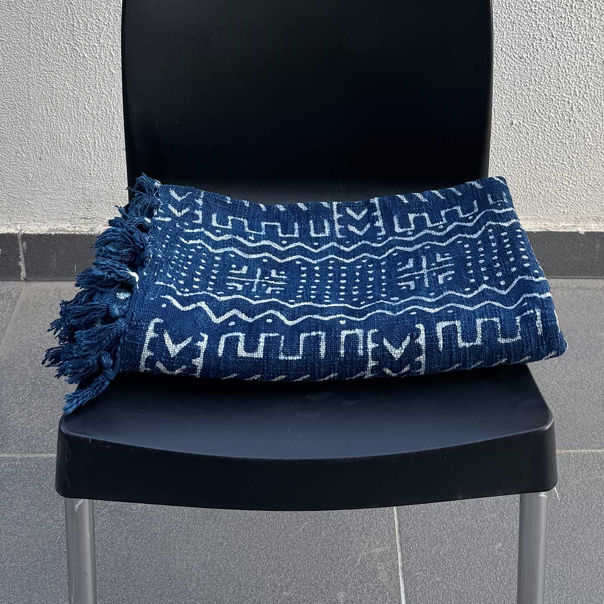 Cotton Throw with Tassel 251114