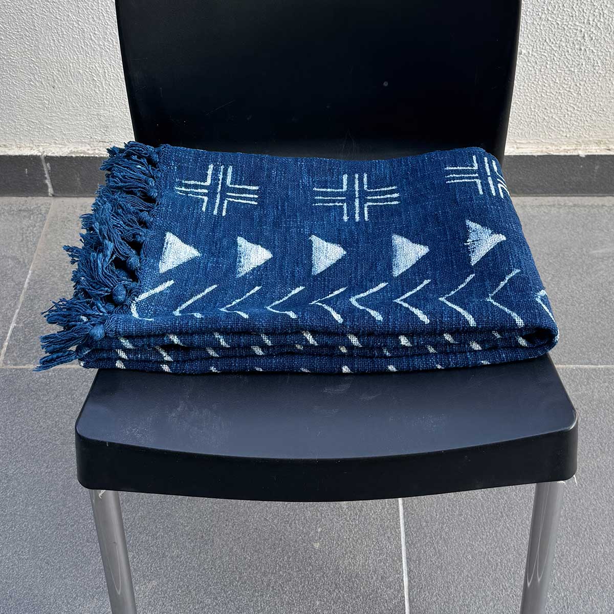 Cotton Throw with Tassel 251116