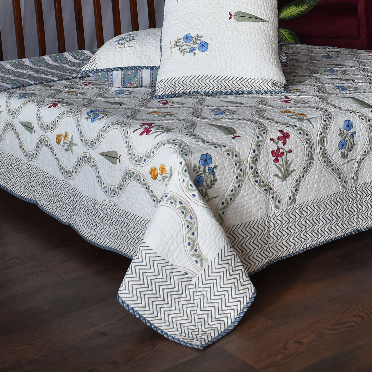 Quilted Bedspread King Size 263011