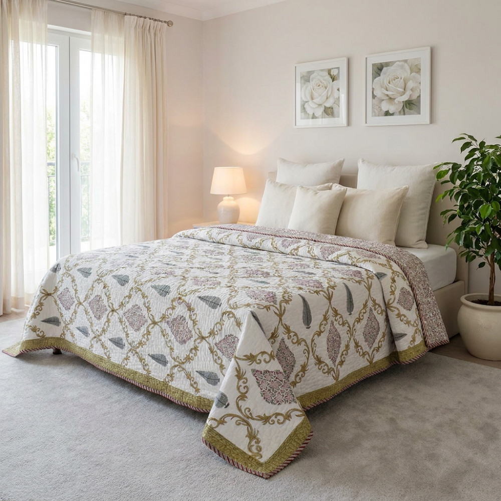 Image of Quilted Bedspread King Size | 263012