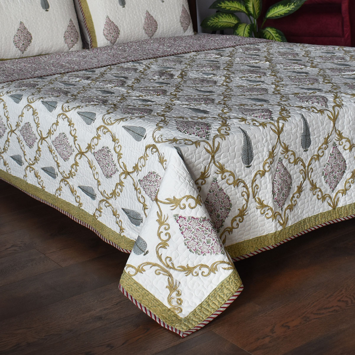 Quilted Bedspread King Size 263012