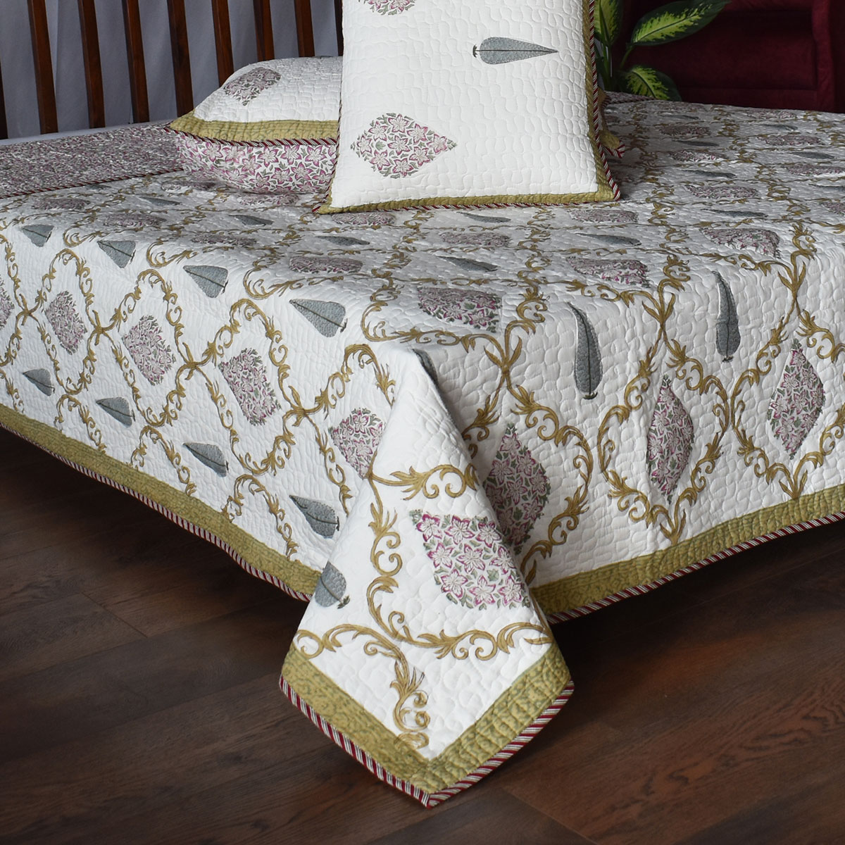 Quilted Bedspread King Size 263012