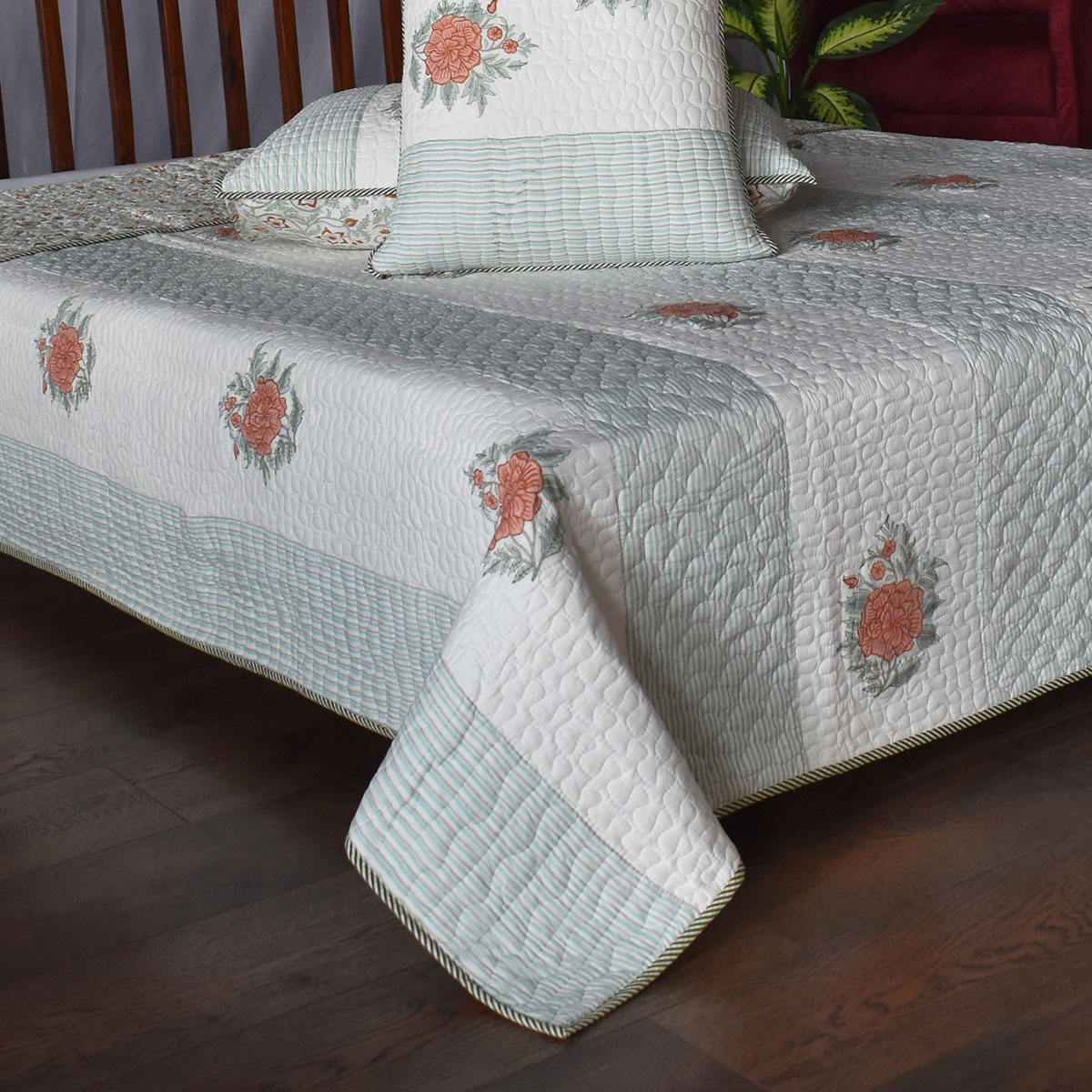 Quilted Bedspread King Size 263013