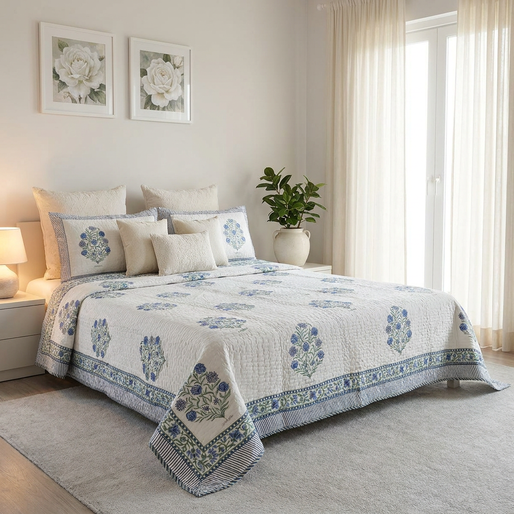 Quilted Bedspread King Size 263015