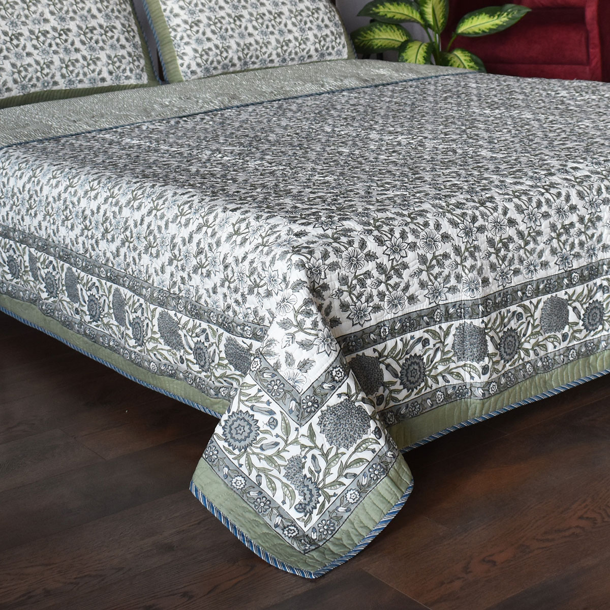 Quilted Bedspread King Size 263018