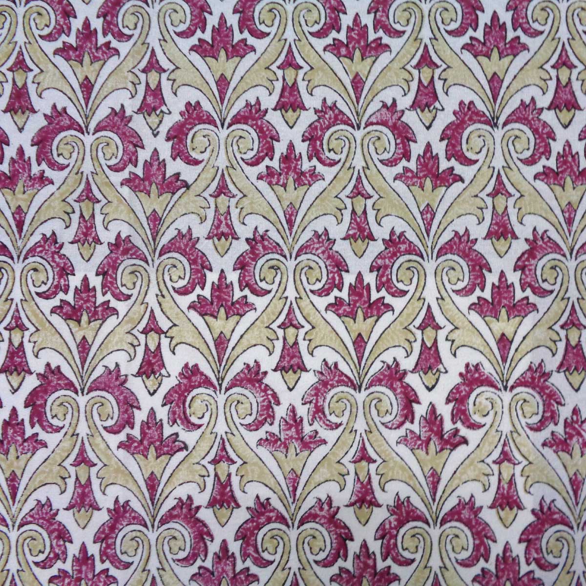 Wood Block Printed Handmade Tablecloth 150x220 cms 504785