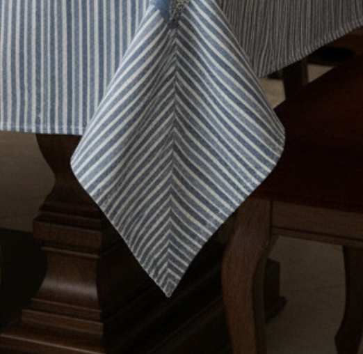 Hand Block Printed Cotton Napkin 45x45 cms Set of 4 Napkins  Artichoke Pearl Blue 251210