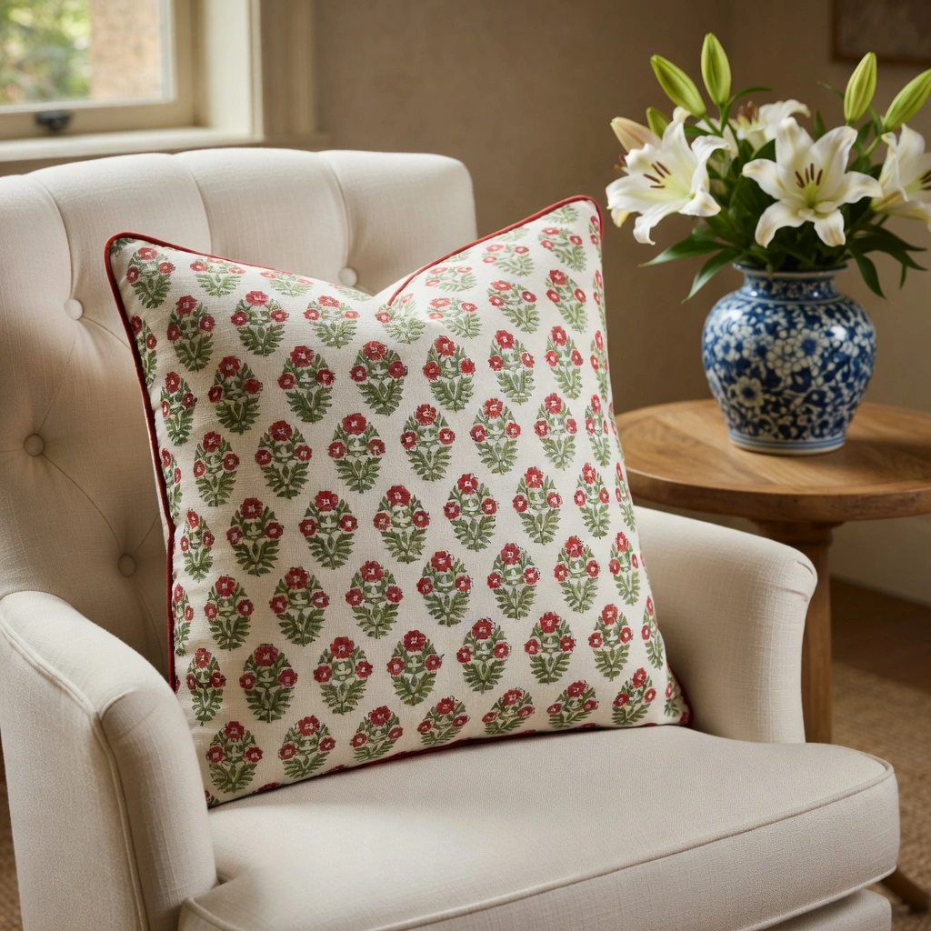 Piping Cushion Cover 50x50 cms Boota Georgia 202403