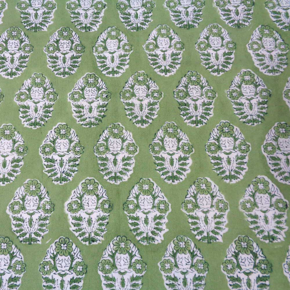Cotton Napkin 45x45 cms Set of 4 Napkins Boota Celadon Green Gud 100673