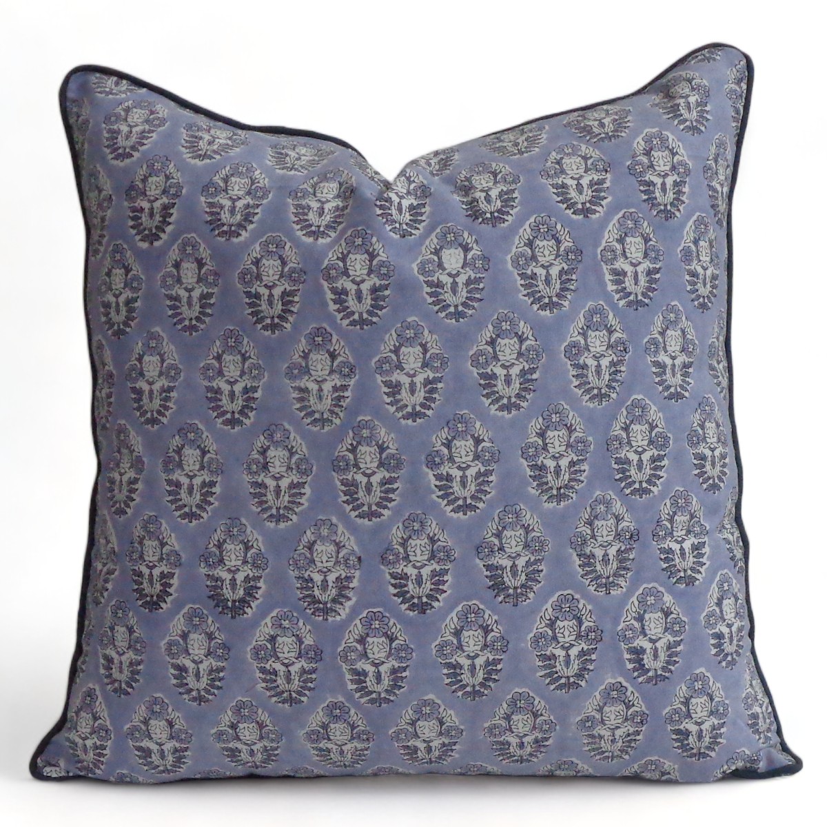 Piping Cushion Cover 50x50 cms  Boota Grey Gud 207972