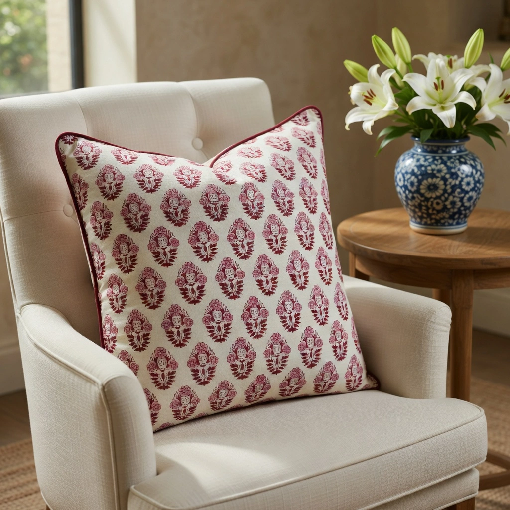 Piping Cushion Cover 50x50 cms Boota Lolipop 302334