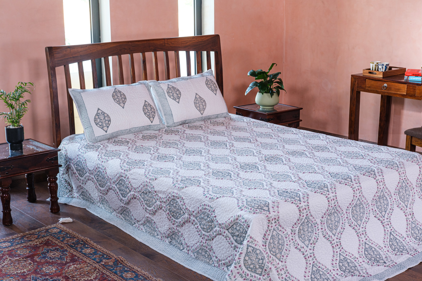 Quilted Bedspread King Size 100846
