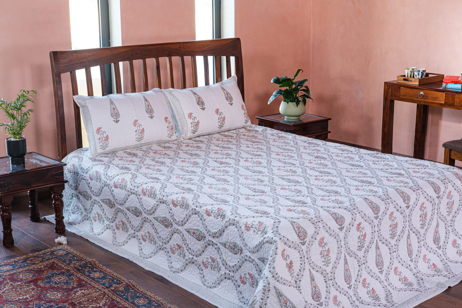 Quilted Bedspread King Size 100892