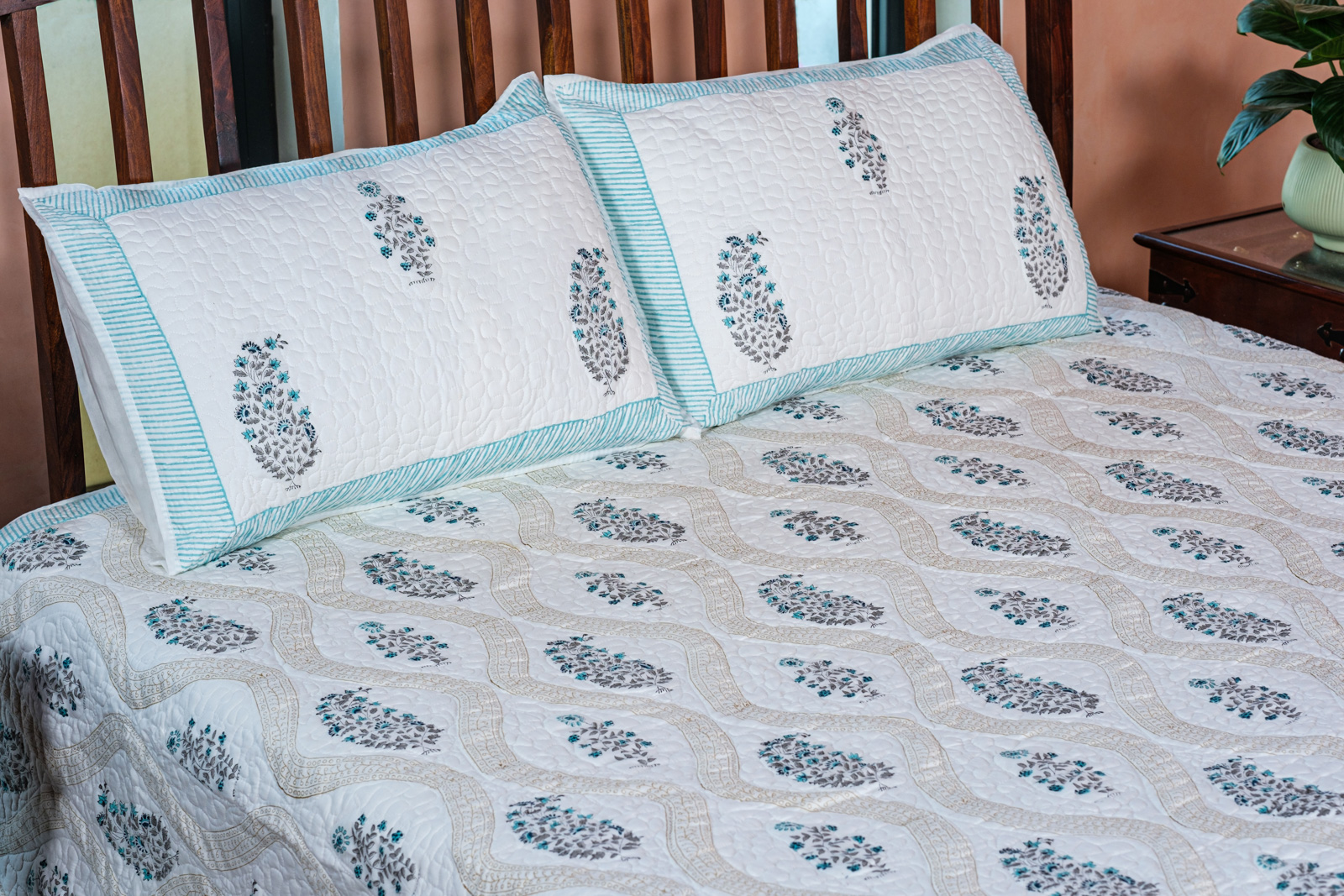 Quilted Bedspread King Size 100988