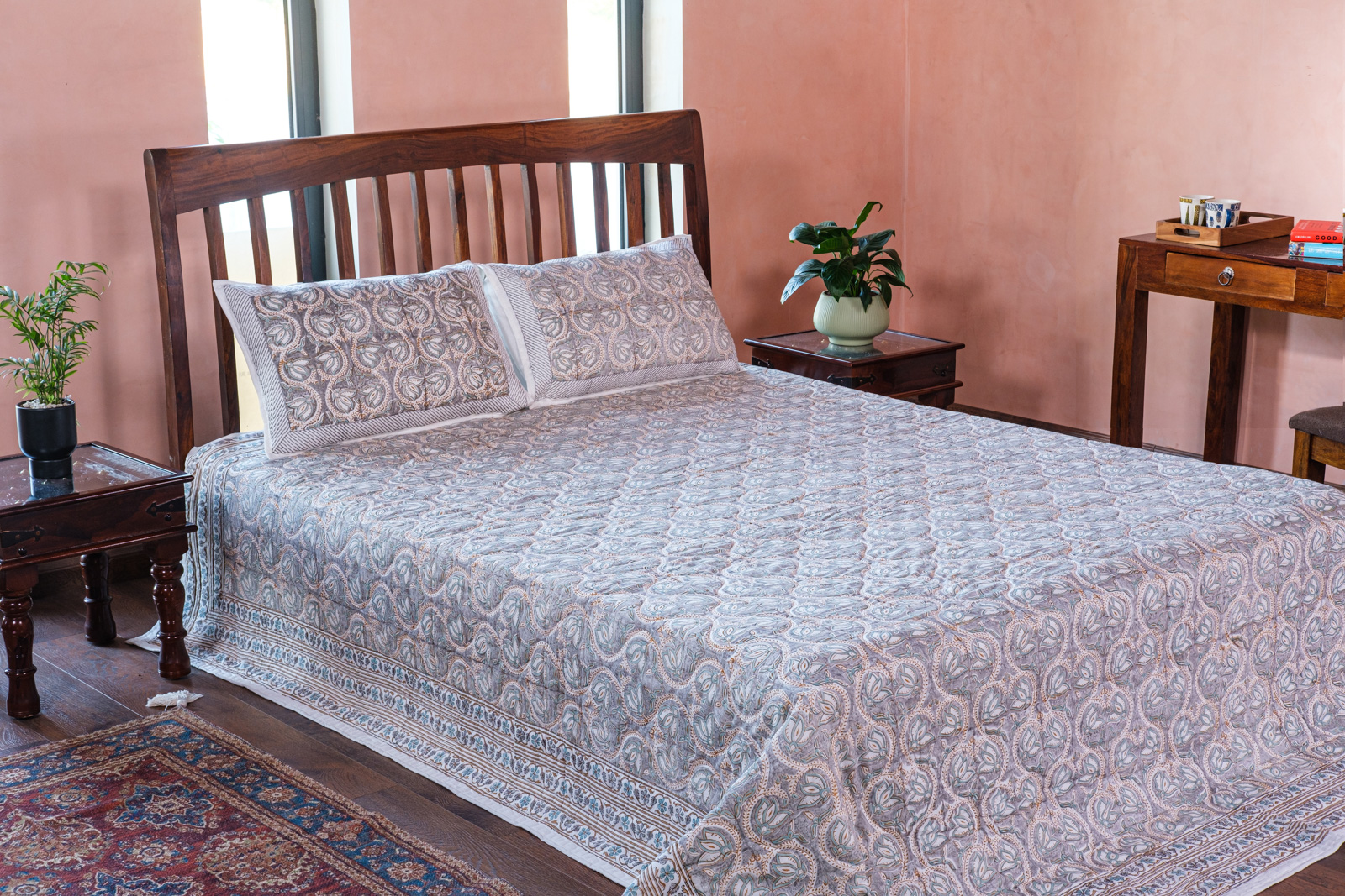 Quilted Bedspread King Size 100990