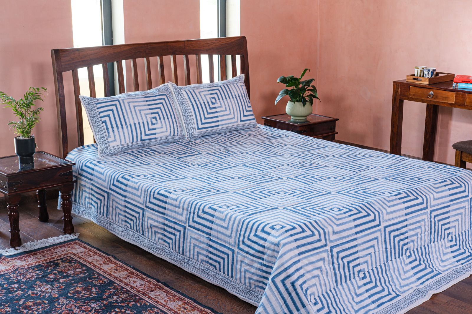 Quilted Bedspread Queen Size 100782