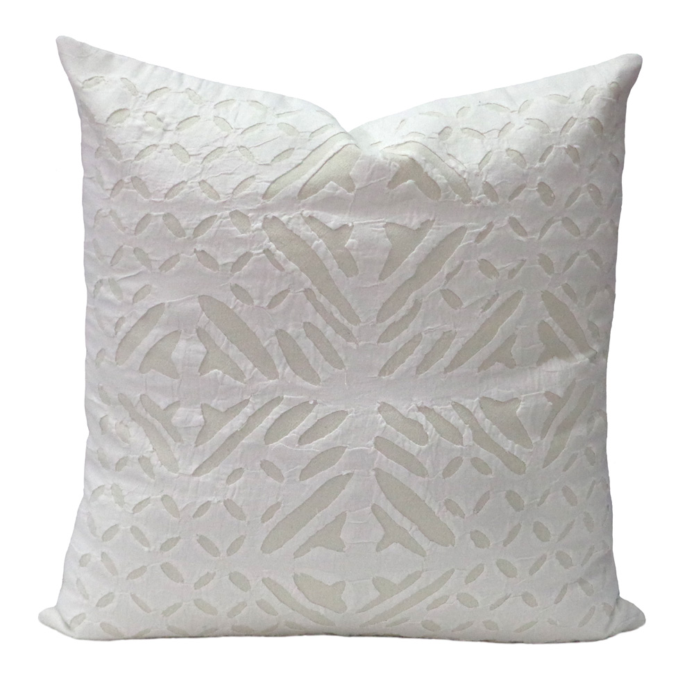 Design 100430 APPLIQUE Cut Work Cushion Covers   Cushions 45 x 45 cms Handmade