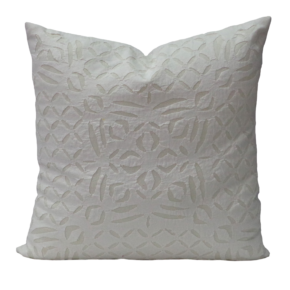 Design 100445 APPLIQUE Cut Work Cushion Covers Cushions 45 x 45 cms Handmade