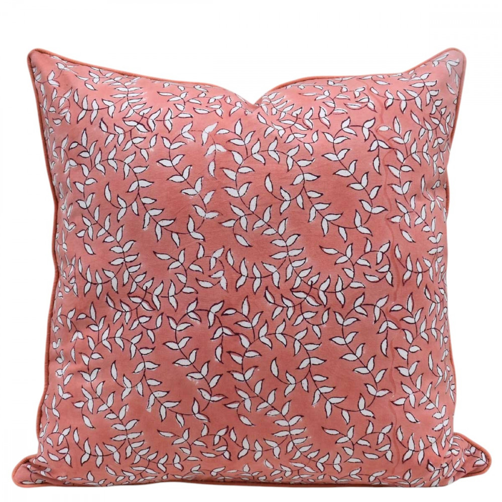 Image of Piping Cushion Cover 50x50 cms |  Harmony Peach Gud 260415