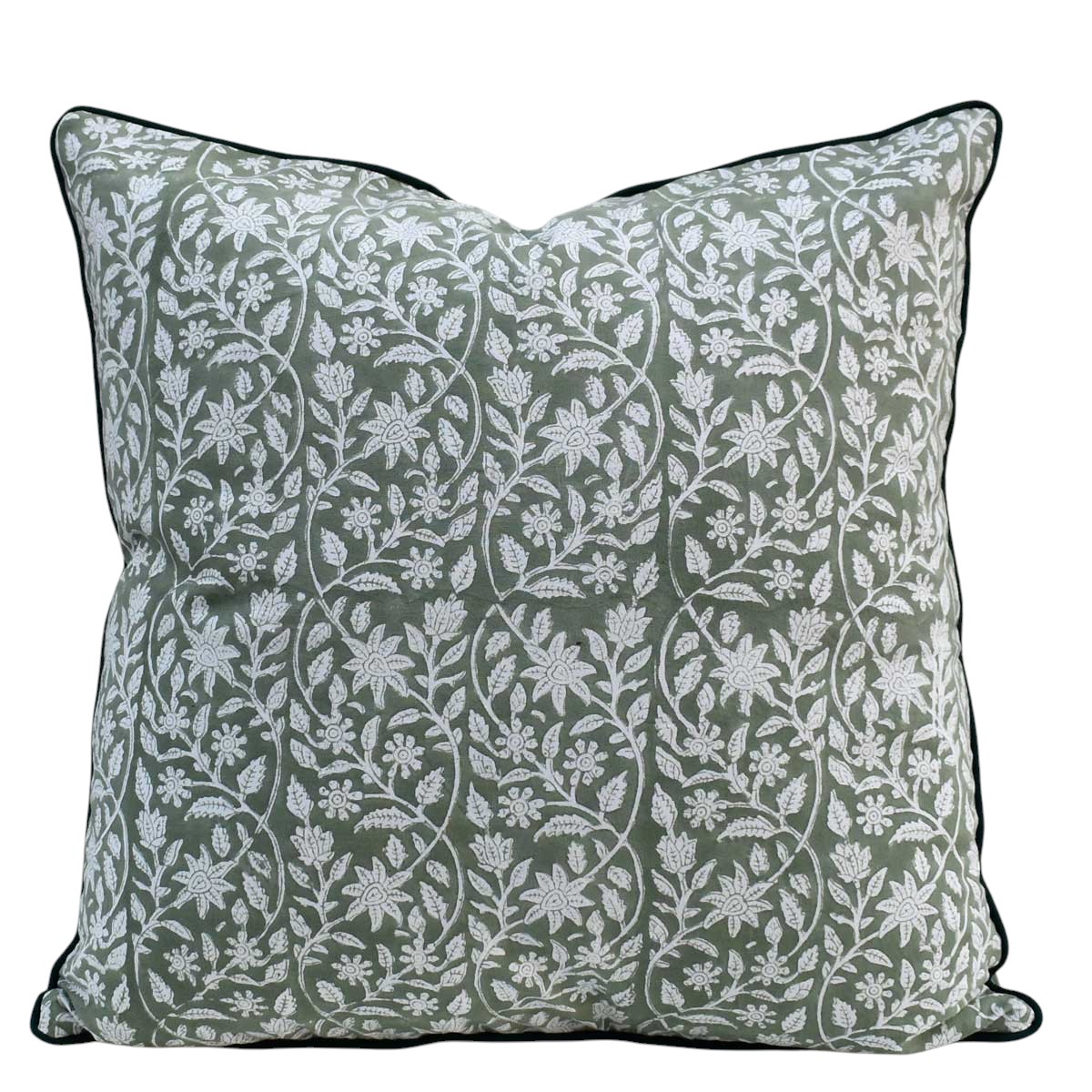 Piping Cushion Cover 50x50 cms Mogra 202540